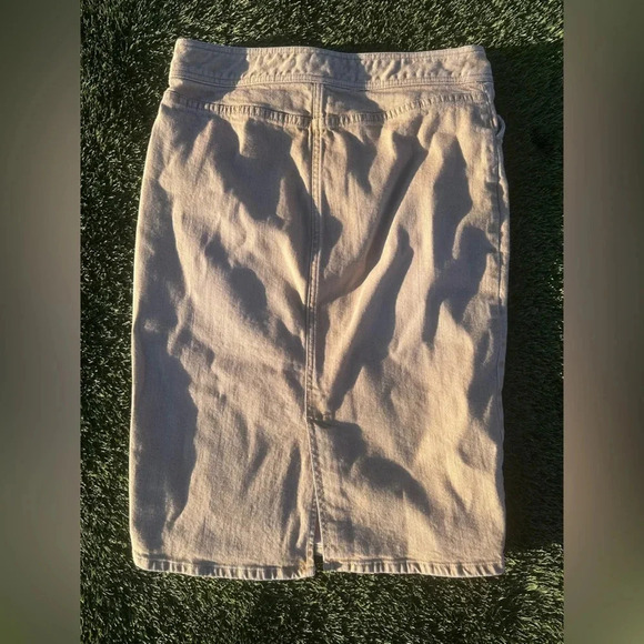 Lauren Ralph Lauren Beige Pencil Skirt - Picture 5 of 9